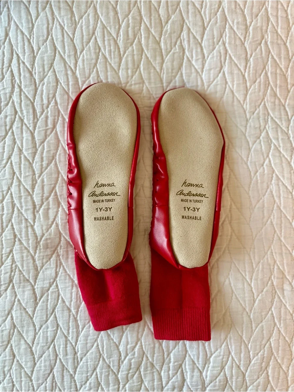 New without tags, Hanna Andersson Slipper Socks, size 1-3Y